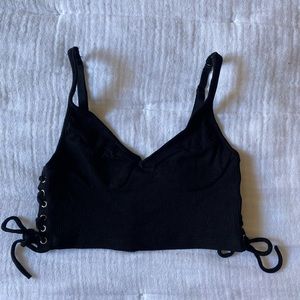 Brand New Forever 21 Black Bralette-  XS